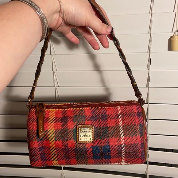 dooney and bourke tartan plaid handbolsas